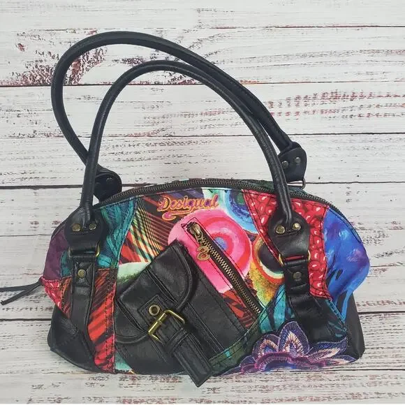 Desigual Multicolor Satchel Bag - Picture 2 of 14